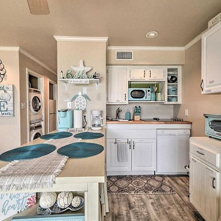 Updated Front Beach Condo With Resort Amenities! Corpus Christi Eksteriør bilde