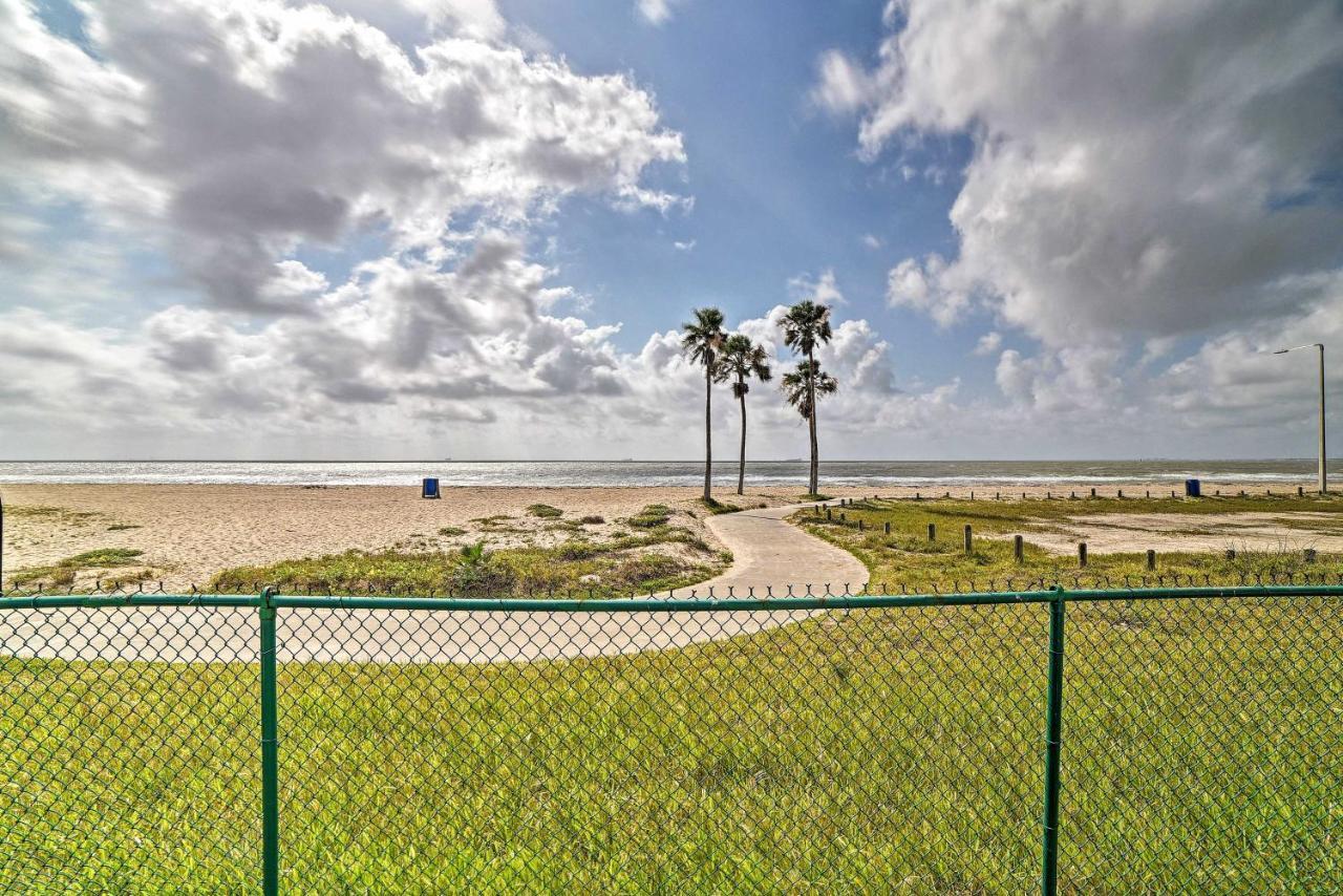 Updated Front Beach Condo With Resort Amenities! Corpus Christi Eksteriør bilde