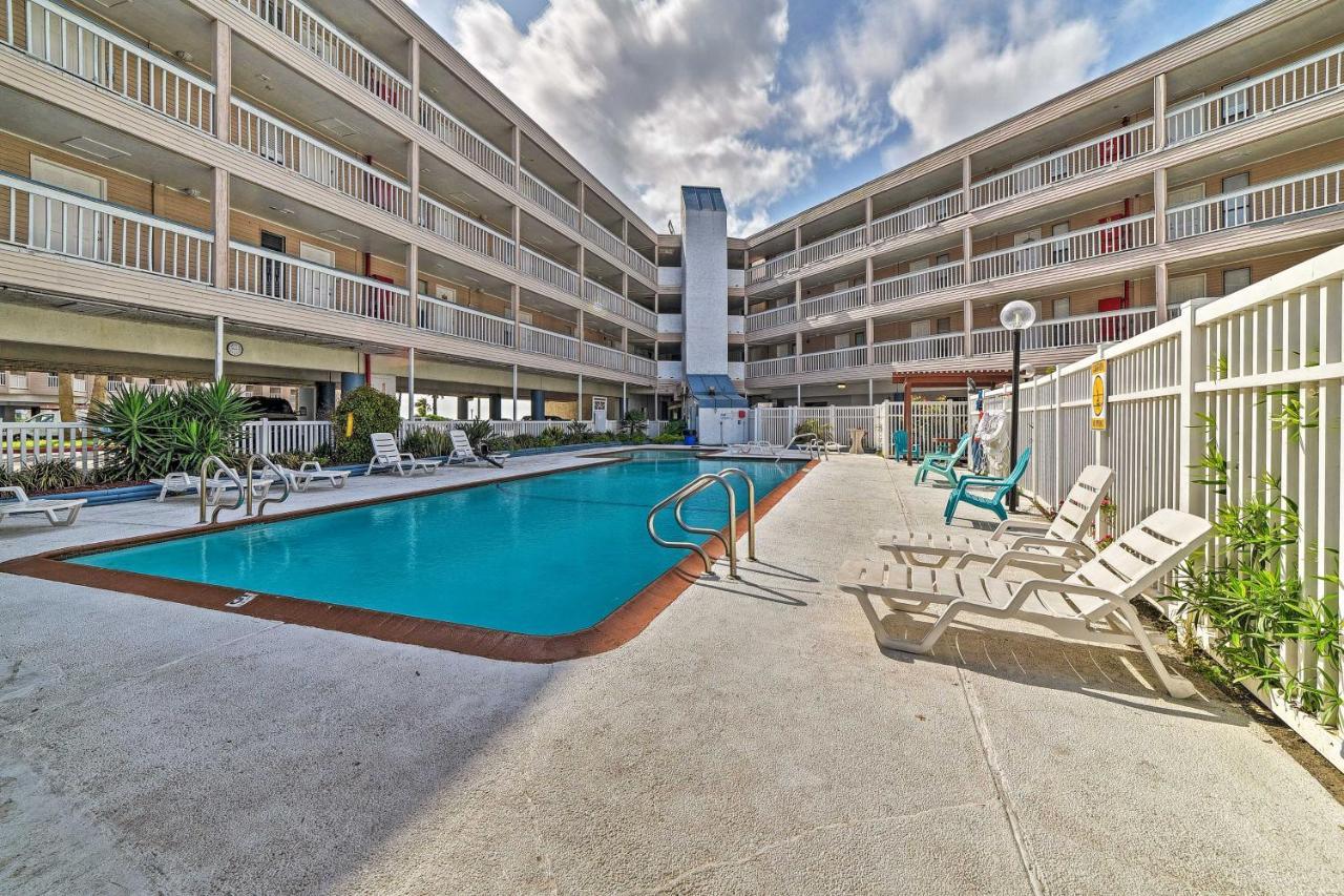 Updated Front Beach Condo With Resort Amenities! Corpus Christi Eksteriør bilde