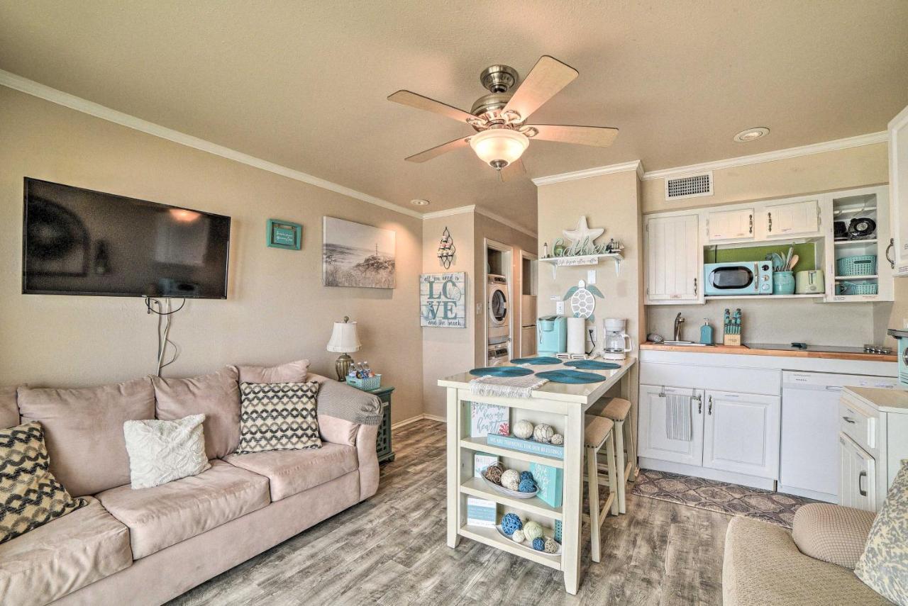Updated Front Beach Condo With Resort Amenities! Corpus Christi Eksteriør bilde