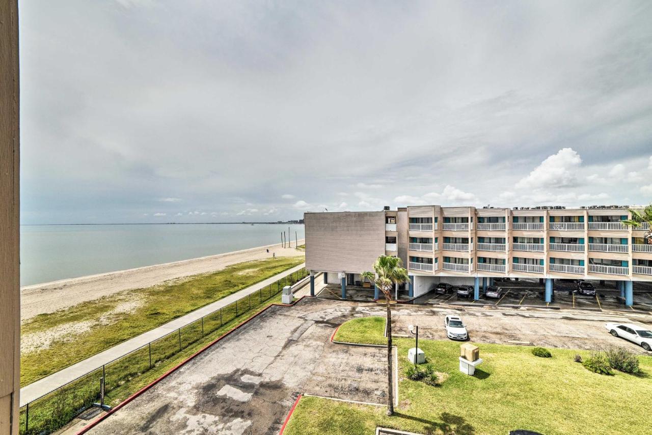 Updated Front Beach Condo With Resort Amenities! Corpus Christi Eksteriør bilde