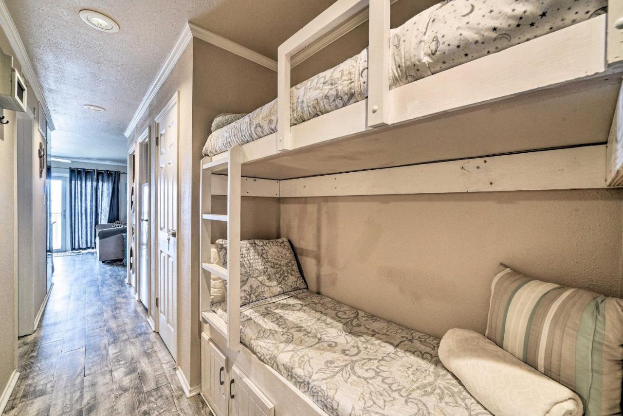 Updated Front Beach Condo With Resort Amenities! Corpus Christi Eksteriør bilde