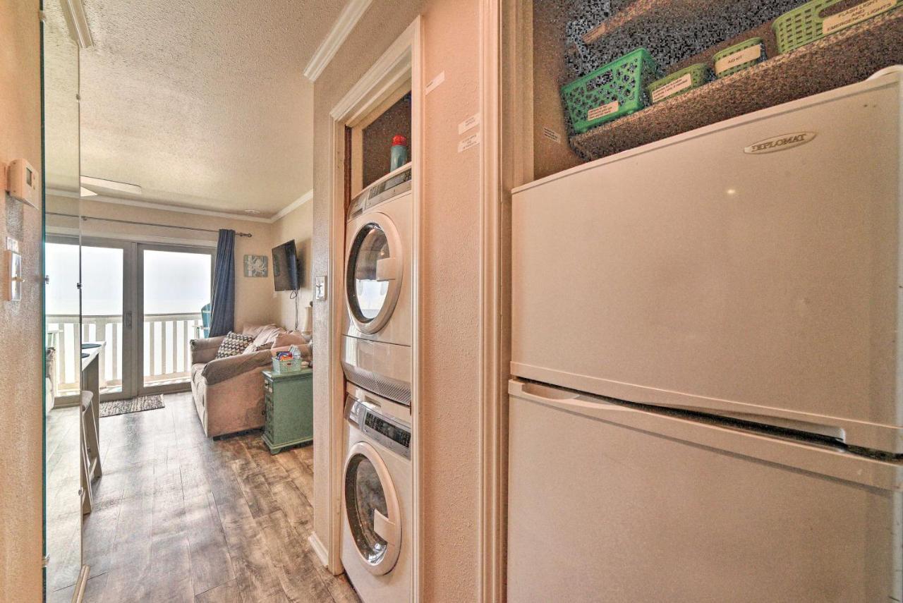 Updated Front Beach Condo With Resort Amenities! Corpus Christi Eksteriør bilde